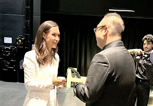 美寶集團董事局主席徐鵬與芬蘭前總理馬林共話全球合作與女性賦權